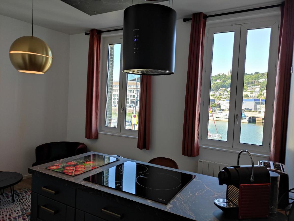 Le Reflet Des Voiles Face Au Port De Fecamp 아파트 외부 사진