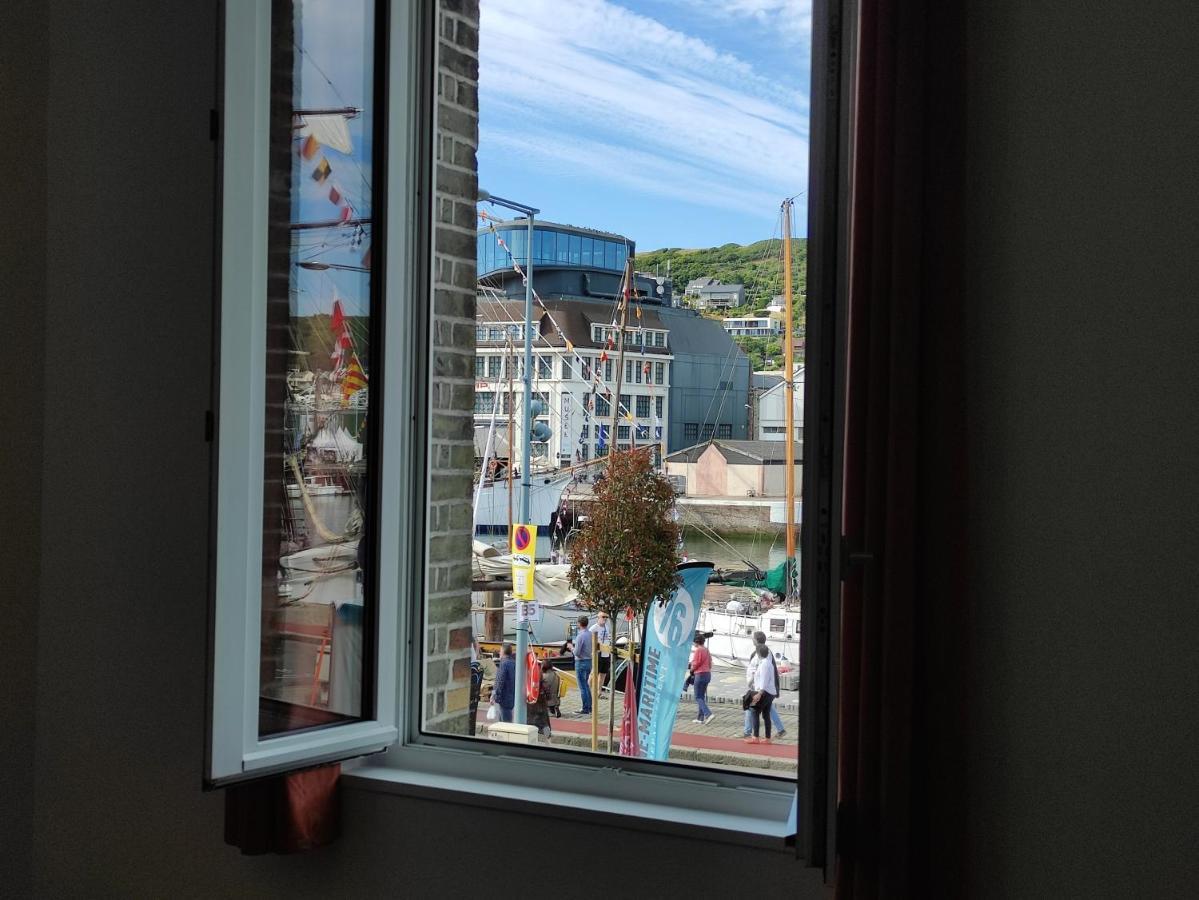 Le Reflet Des Voiles Face Au Port De Fecamp 아파트 외부 사진